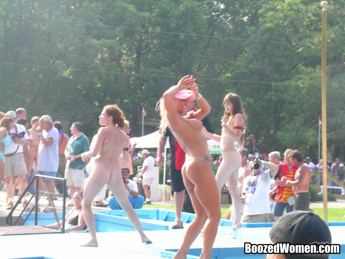 Nude contest with tons of drunk girls #78913220