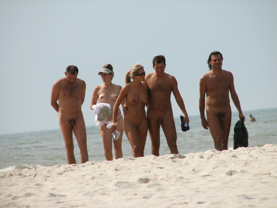 Two nudist friends get an even tan at the beach #72248931