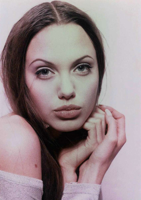 Celebrity Angelina Jolie sweet exposed big boobs #75404418