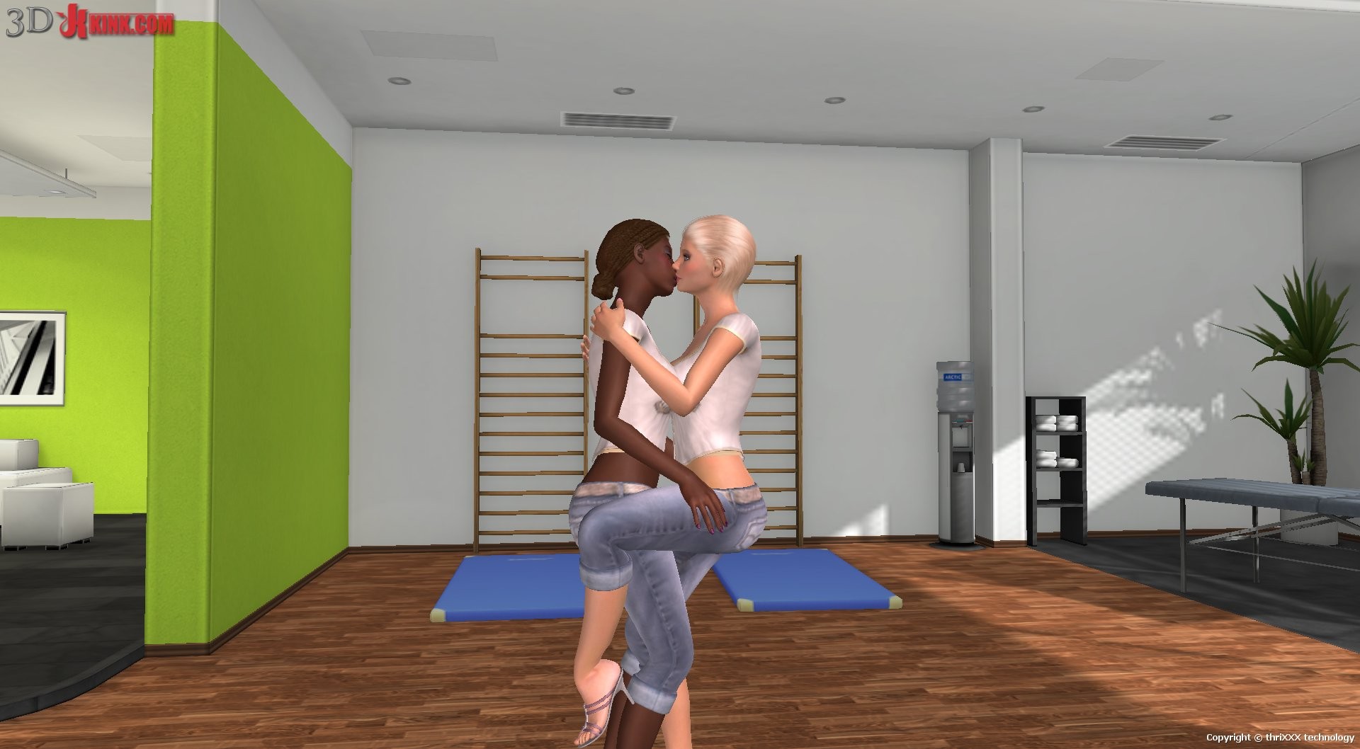 Une bonne action sexuelle bdsm créée dans un jeu de sexe virtuel fétichiste en 3D !
 #69357400