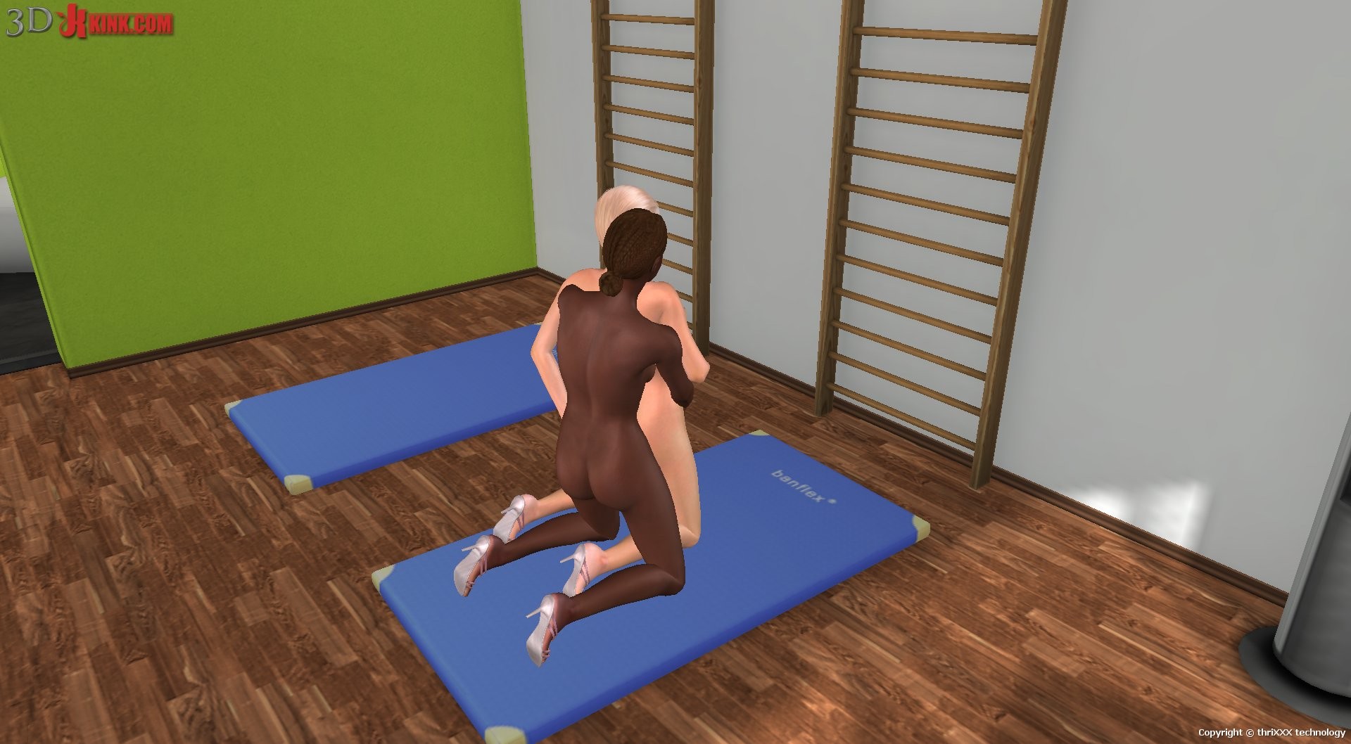 Une bonne action sexuelle bdsm créée dans un jeu de sexe virtuel fétichiste en 3D !
 #69357439