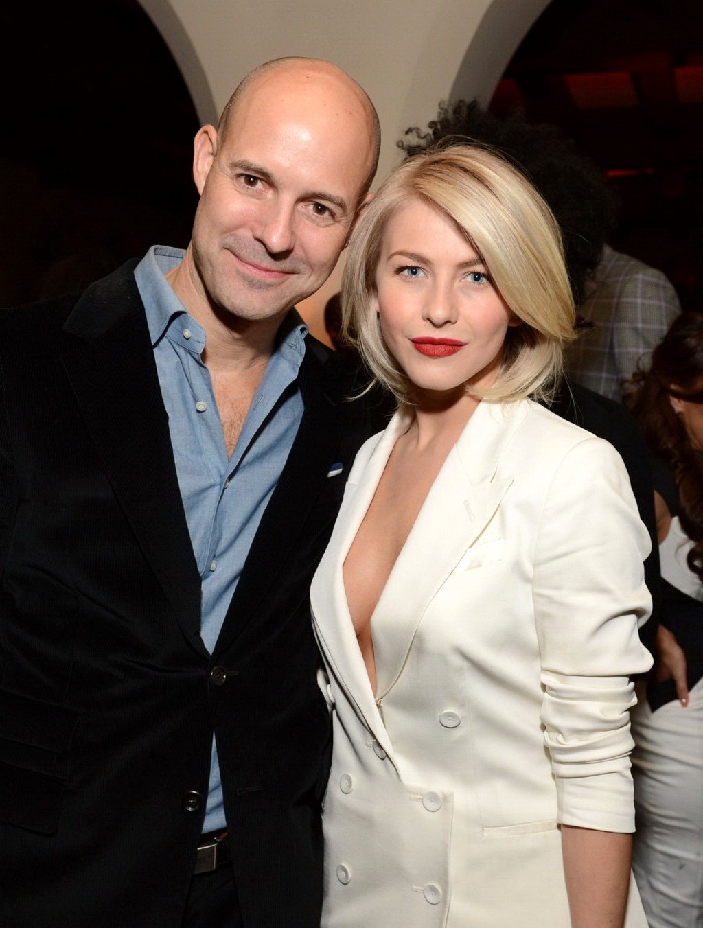 Julianne Hough braless showing huge cleavage at GQ Men of The Year party in LA #75248423