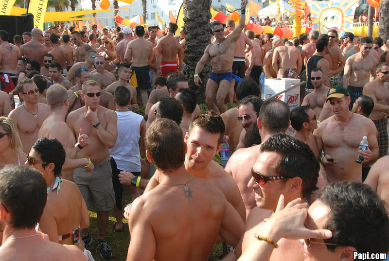 Cjheck out this hot beach party with hot gay men stutting their stuff and lookin #76953570