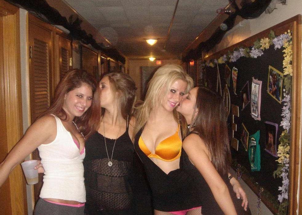 Real drunk amateur girls going wild #76398052