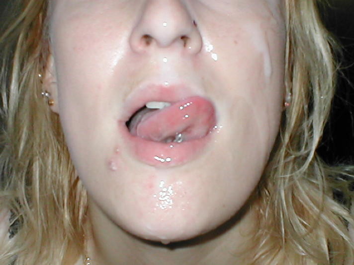 Pictures of two naughty bitches who got jizzed after giving blowjobs #75861591