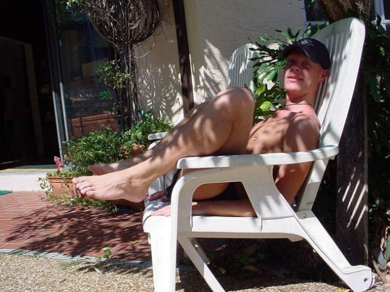 pretty twink outdoor relaxing on a vacation #76996737