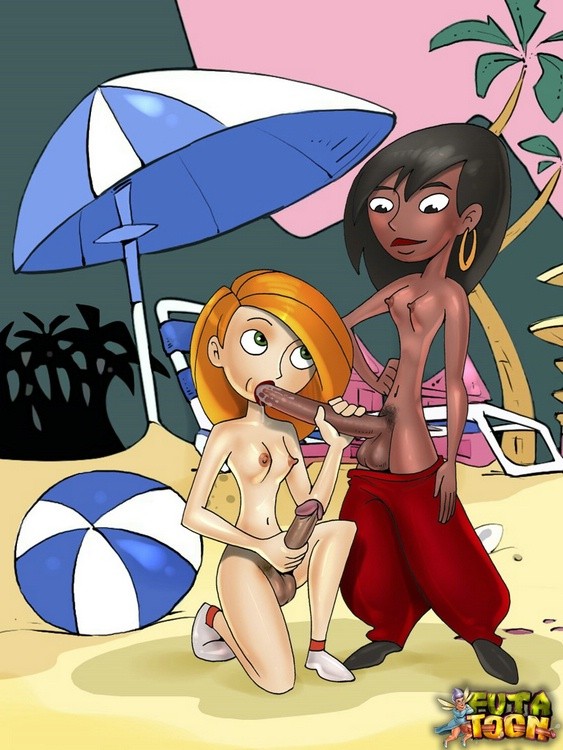 Shemale Kim Possible and her horny fuckmates #69543353