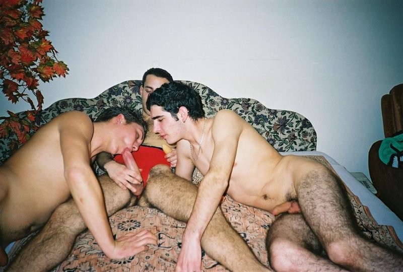Horny gays enjoying each others stiff cock #76963512