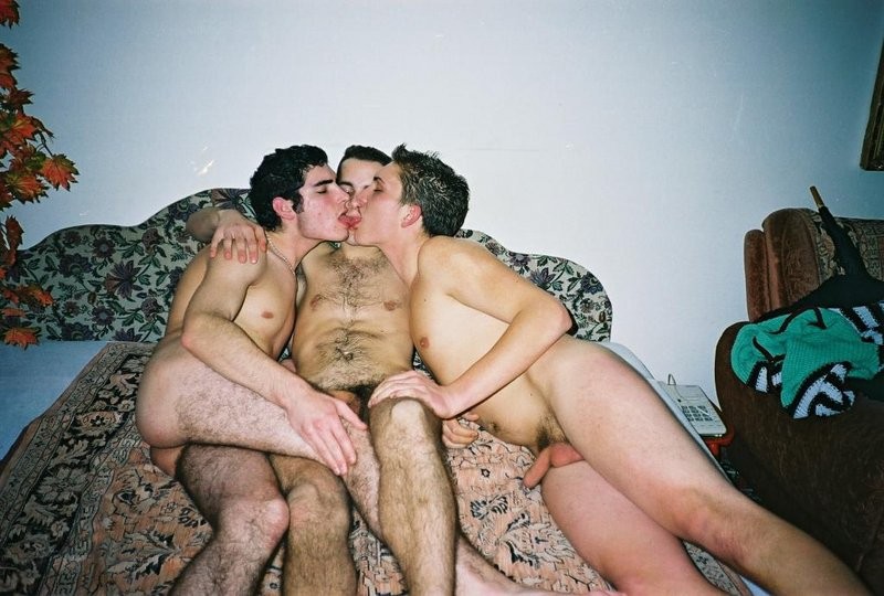 Horny gays enjoying each others stiff cock #76963633