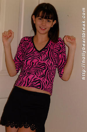 Holly posing and blowing bubbles #67682172