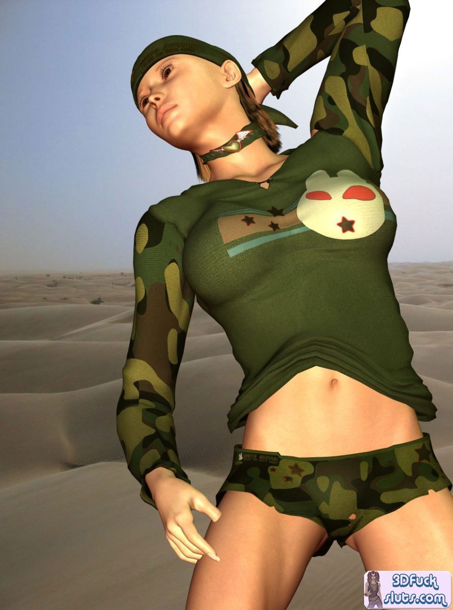 Army toon babe #69601645