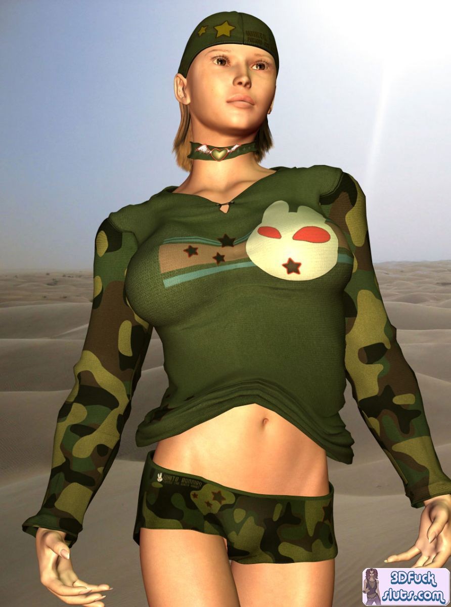 Army toon babe #69601662