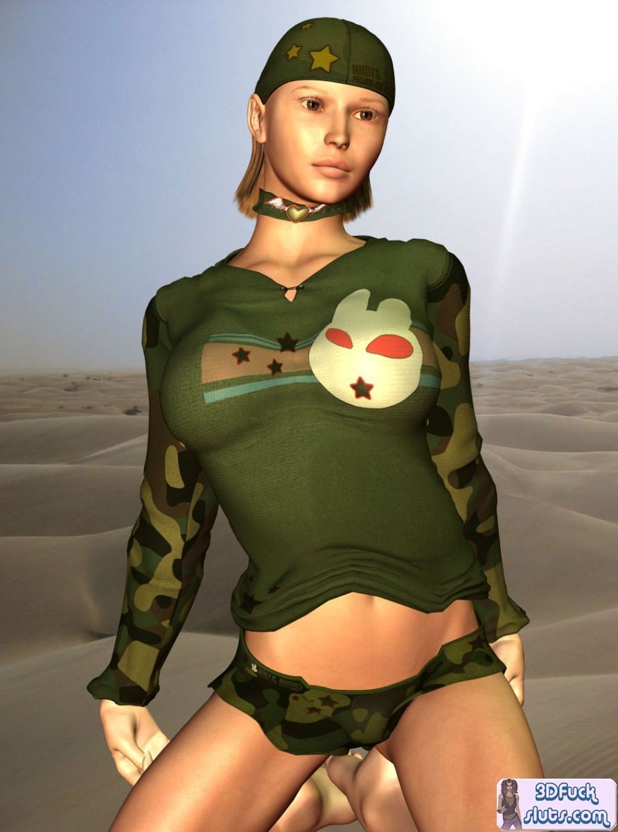 Army toon babe #69601679