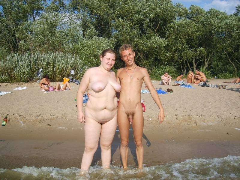 Examine out this nudist showing off her shaved pussy #72252245
