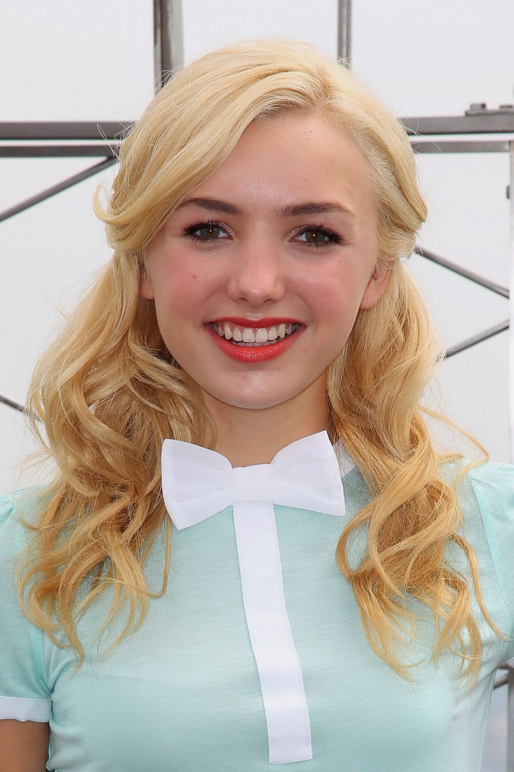 Peyton list leggy wearing tiny hot uniform at the empire state building photocal
 #75197198