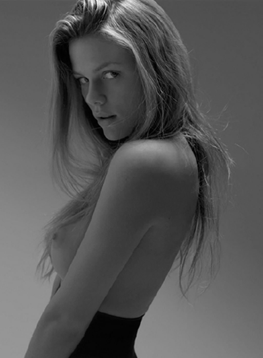 Brooklyn Decker showing her big boobs in topless at Mark Squires photoshoot #75266405