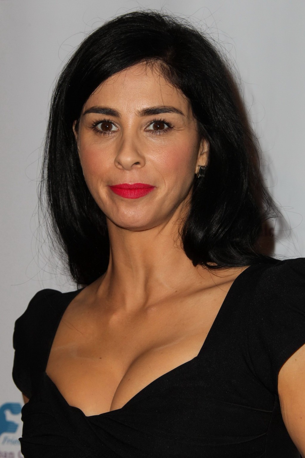 Sarah Silverman showing huge cleavage at the 37th Annual Saban Community Clinic  #75211847