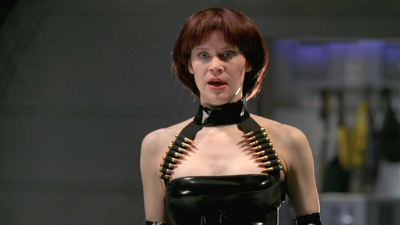 Lisa Ryder exposing her nice big boobs in nude movie scenes #75322446