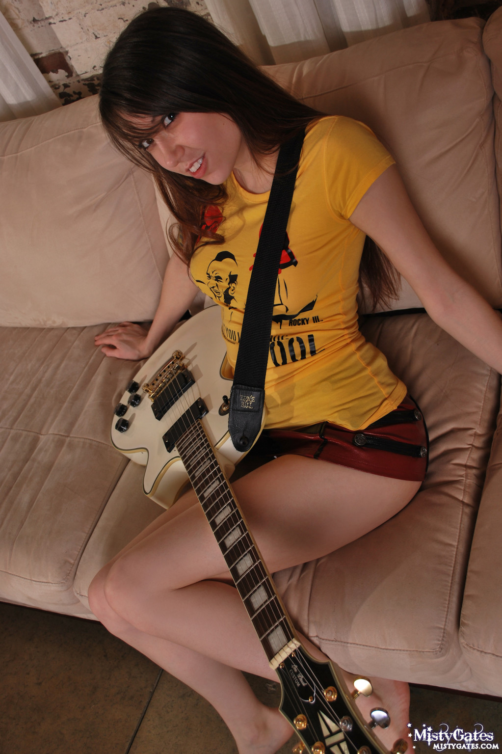 Misty Gates New Les Paul Guitar #67970819