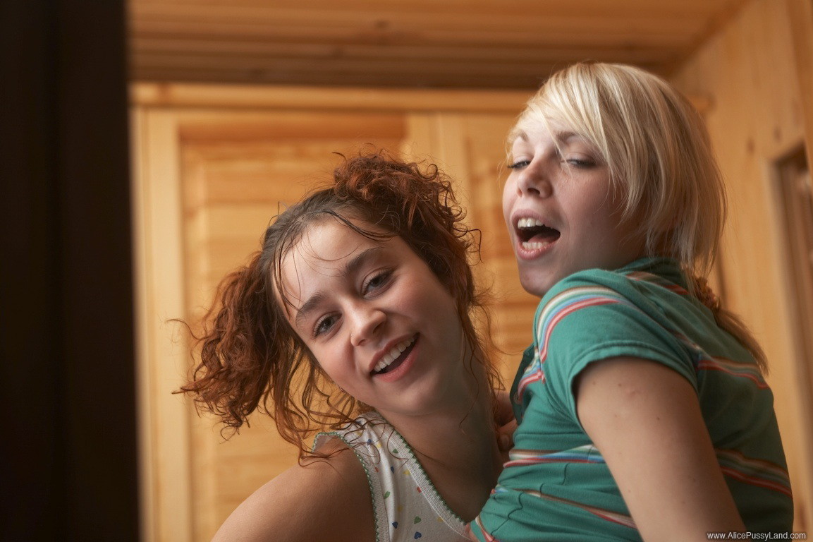 Natasha and Alice kissing and touching themselves #73797864