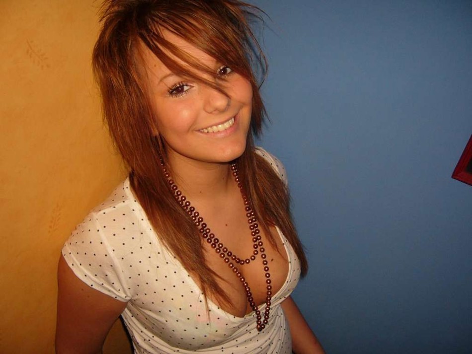 Gorgeous cute amateur busty teen posing on camera #68455522