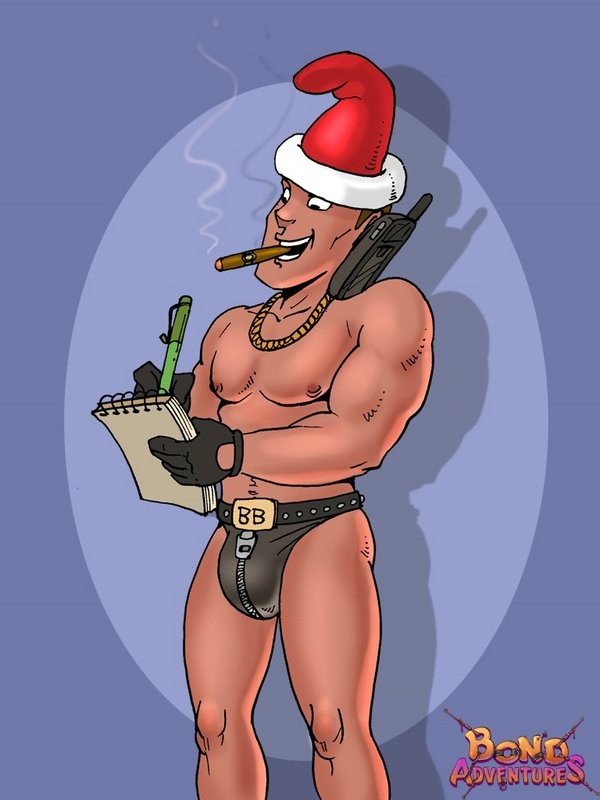 Bondage de Noël en dessins animés
 #69617147