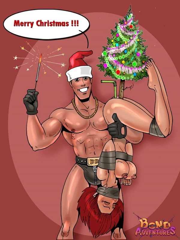 Christmas cartoon bondage #69617171