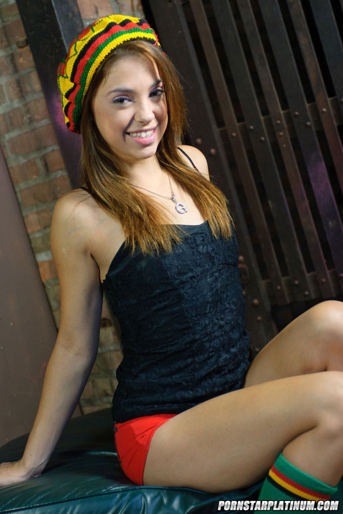 Gigi Rivera getting high as a kite #74785834