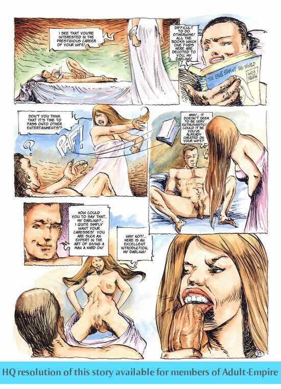 Girls sharing cock in the hottest sex comics #69363183