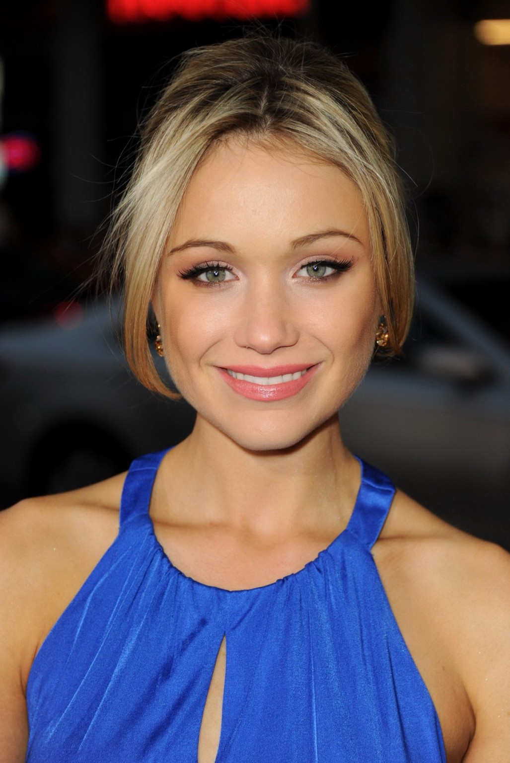 Katrina Bowden looks sexy wearing a little blue dress at the 'American Reunion'  #75269736