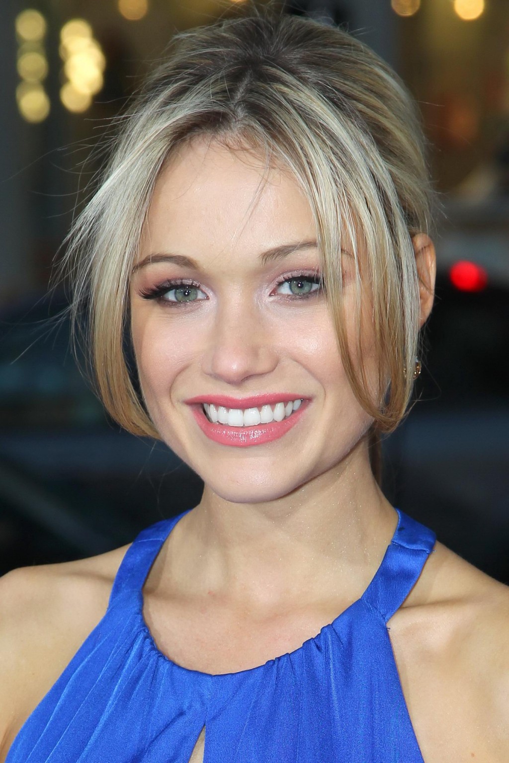 Katrina Bowden looks sexy wearing a little blue dress at the 'American Reunion'  #75269757
