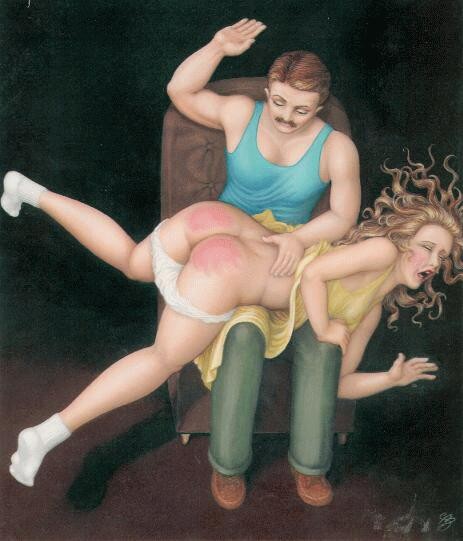 spanking whipping and beating evil art #69680473