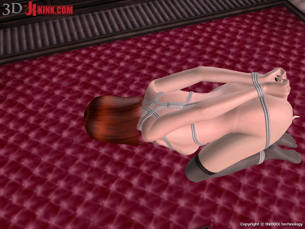 Hot BDSM sex action created in virtual fetish 3d sex game! #69602309