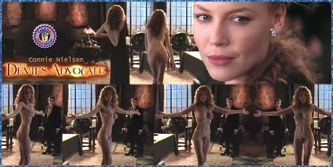 Celeb with great body Connie Nielsen showing everything nude #75429865