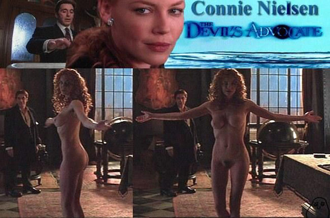 Celeb with great body Connie Nielsen showing everything nude #75429919