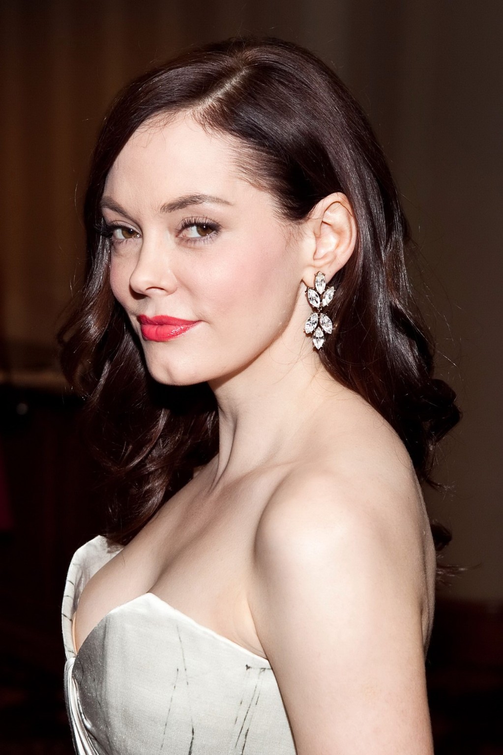 Rose McGowan zeigt massives Dekolleté im trägerlosen Kleid bei der Uso-Gala in Washington
 #75330181