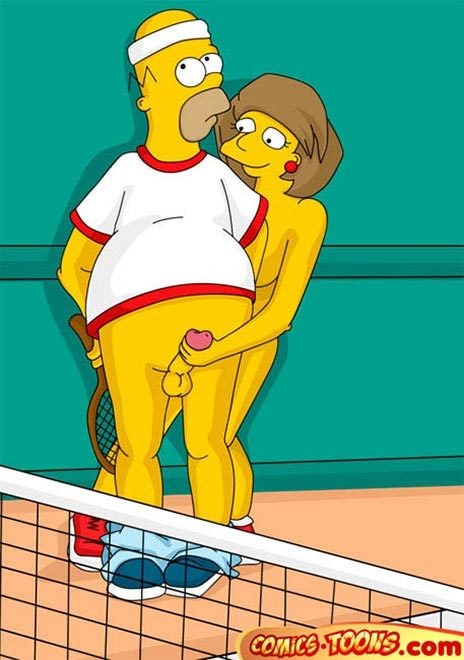 リサがDr.ヒバートをフェラして潮を吹く
 #69679180