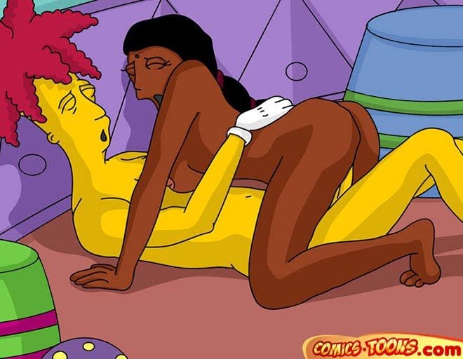 リサがDr.ヒバートをフェラして潮を吹く
 #69679223