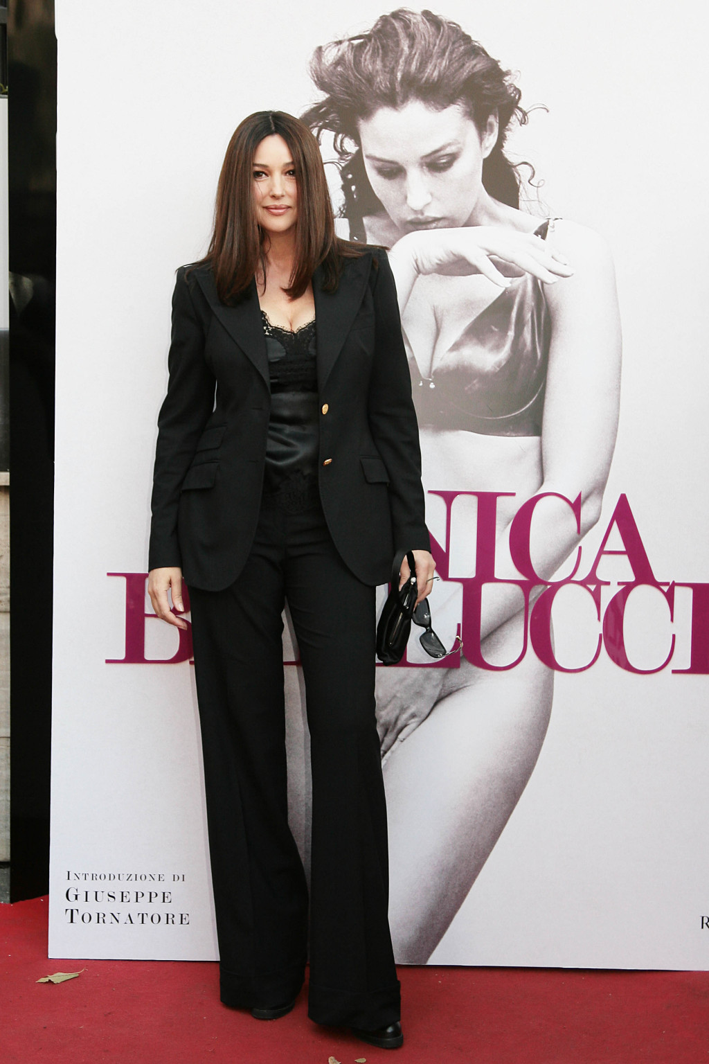 Monica Bellucci showing huge cleavage at her book 'Monica Bellucci by Monica Bel #75327179