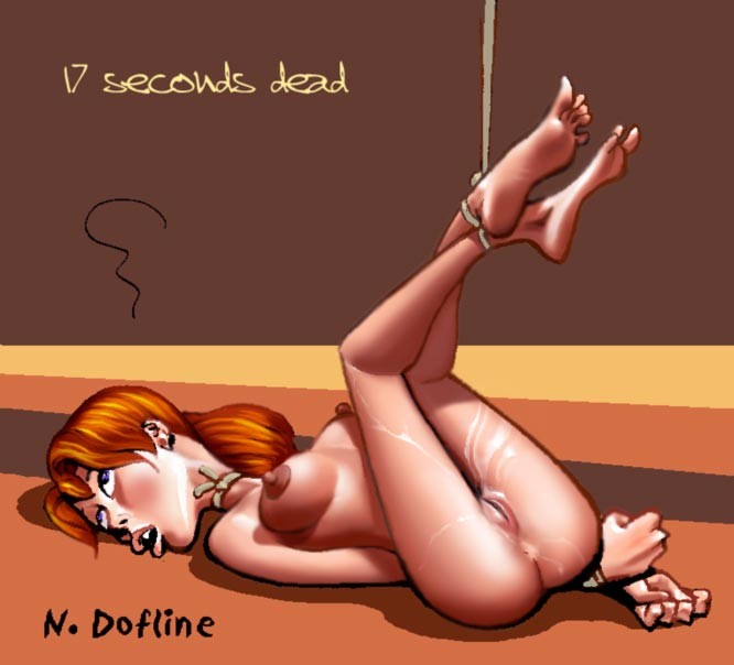 pulled off floor with rope around necks #69676590