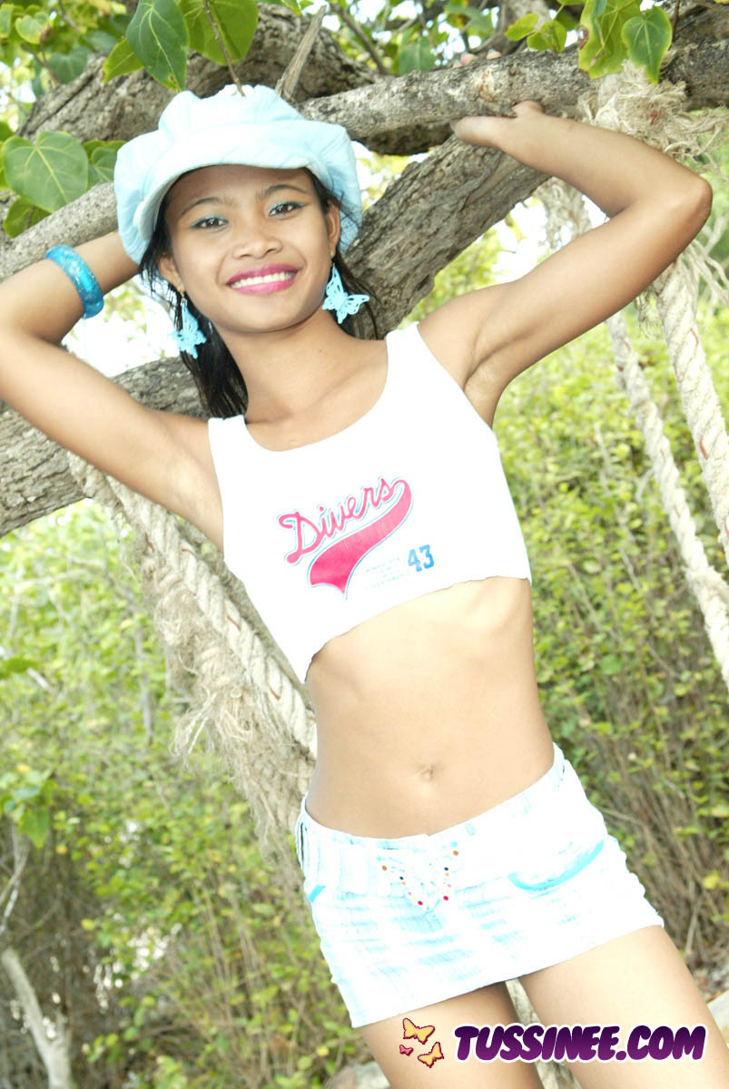Thai teen girl outdoors
 #69896808