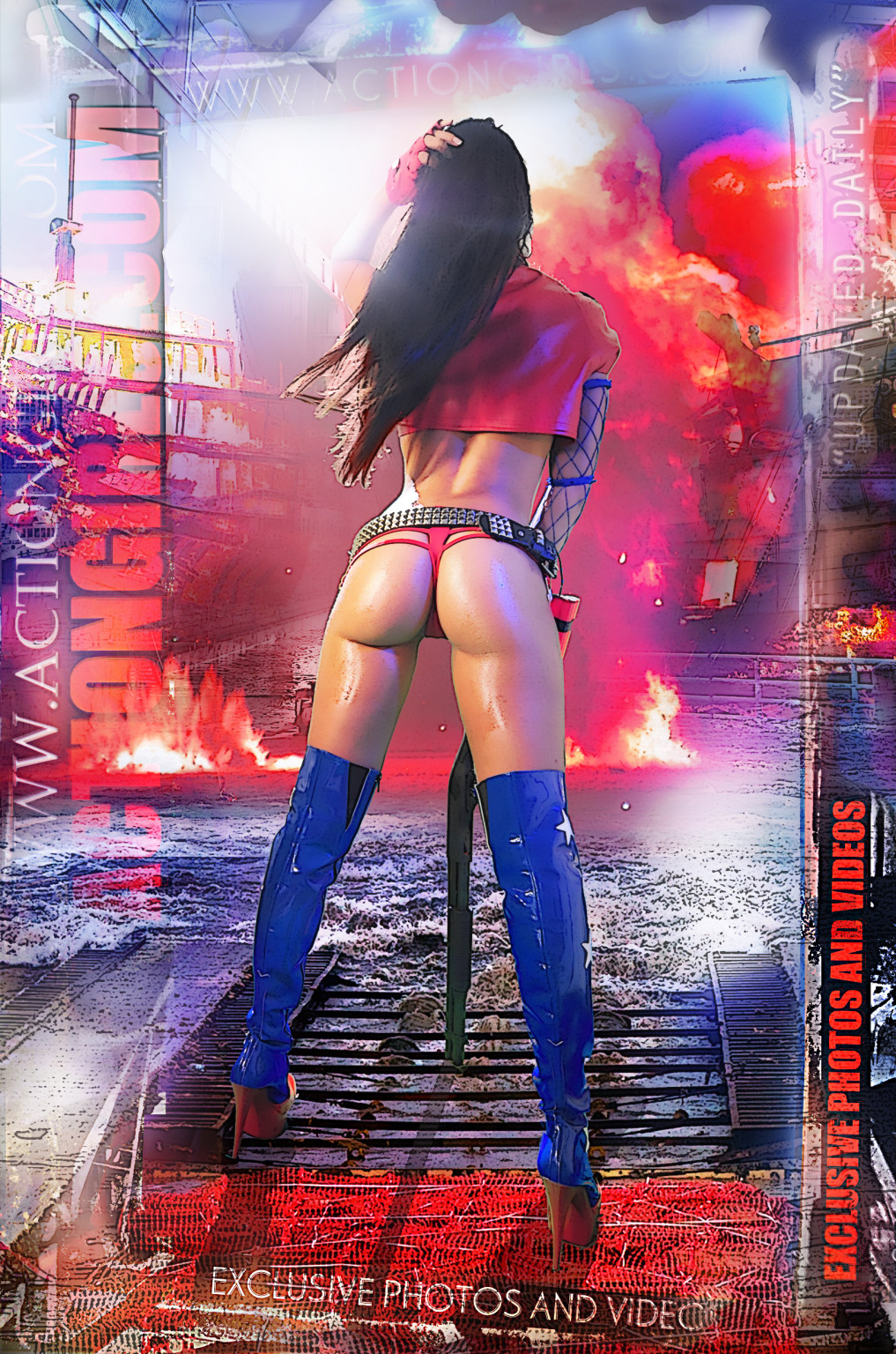 Exklusive actiongirls web-poster deluxe fotos actiongirls
 #70898367