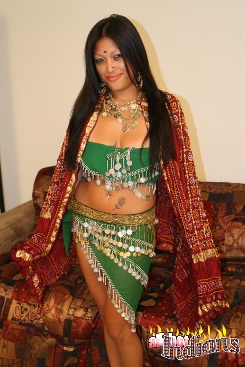 Splendid Indian dancer with big melons gets tight snatch licked and rammed #73325281
