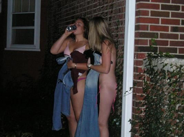 Naughty Drunk College Girls Flashing Petite Tits #76399062