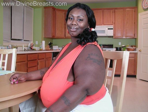 Ms Diva Ebony Huge Black Boobs #71738844