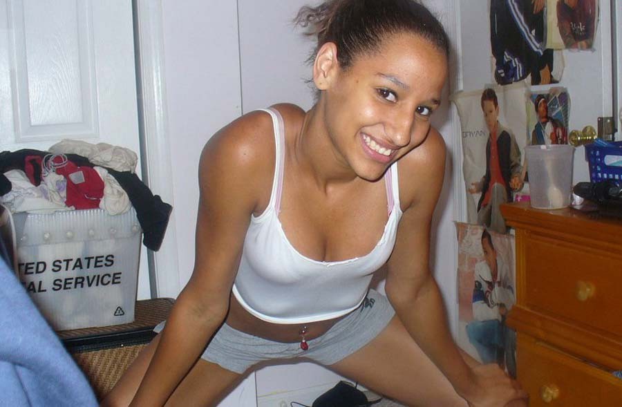 Amateur solo black chick from My Ebony GF #73349596
