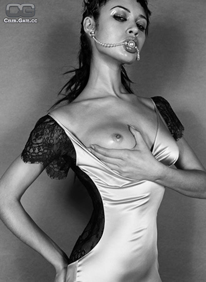 Sexy Ukrainian Celeb Olga Kurylenko posing Topless #71188454