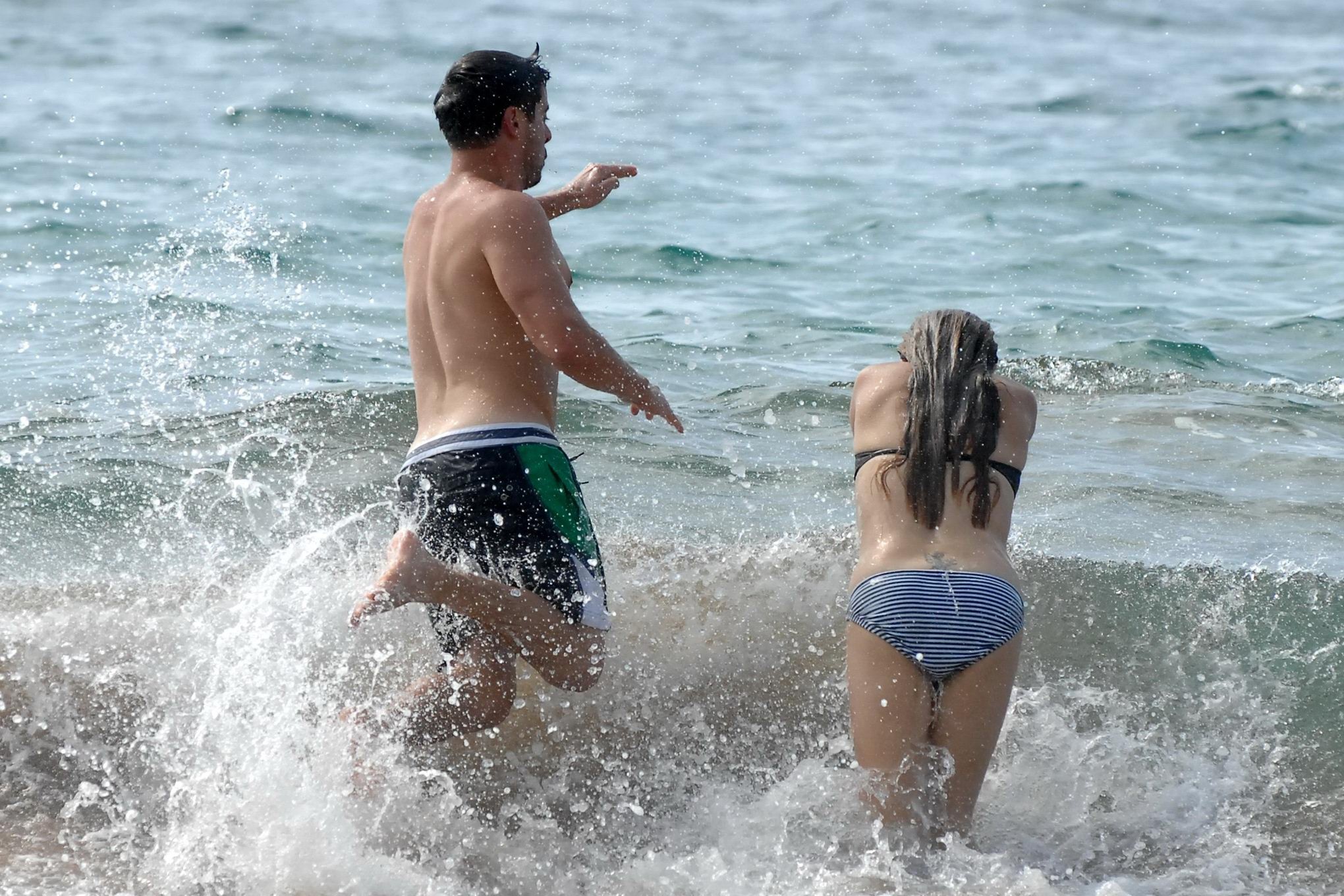 Danielle Fishel showing off her plump bikini body on a beach in Hawaii #75214620