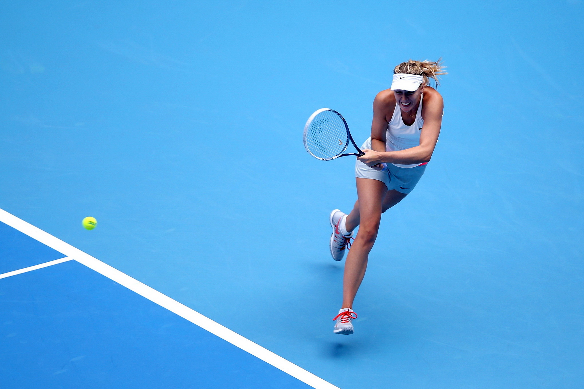 Maria Sharapova flashing her panties at the 2nd round of 2014 China Open in Beij #75184402