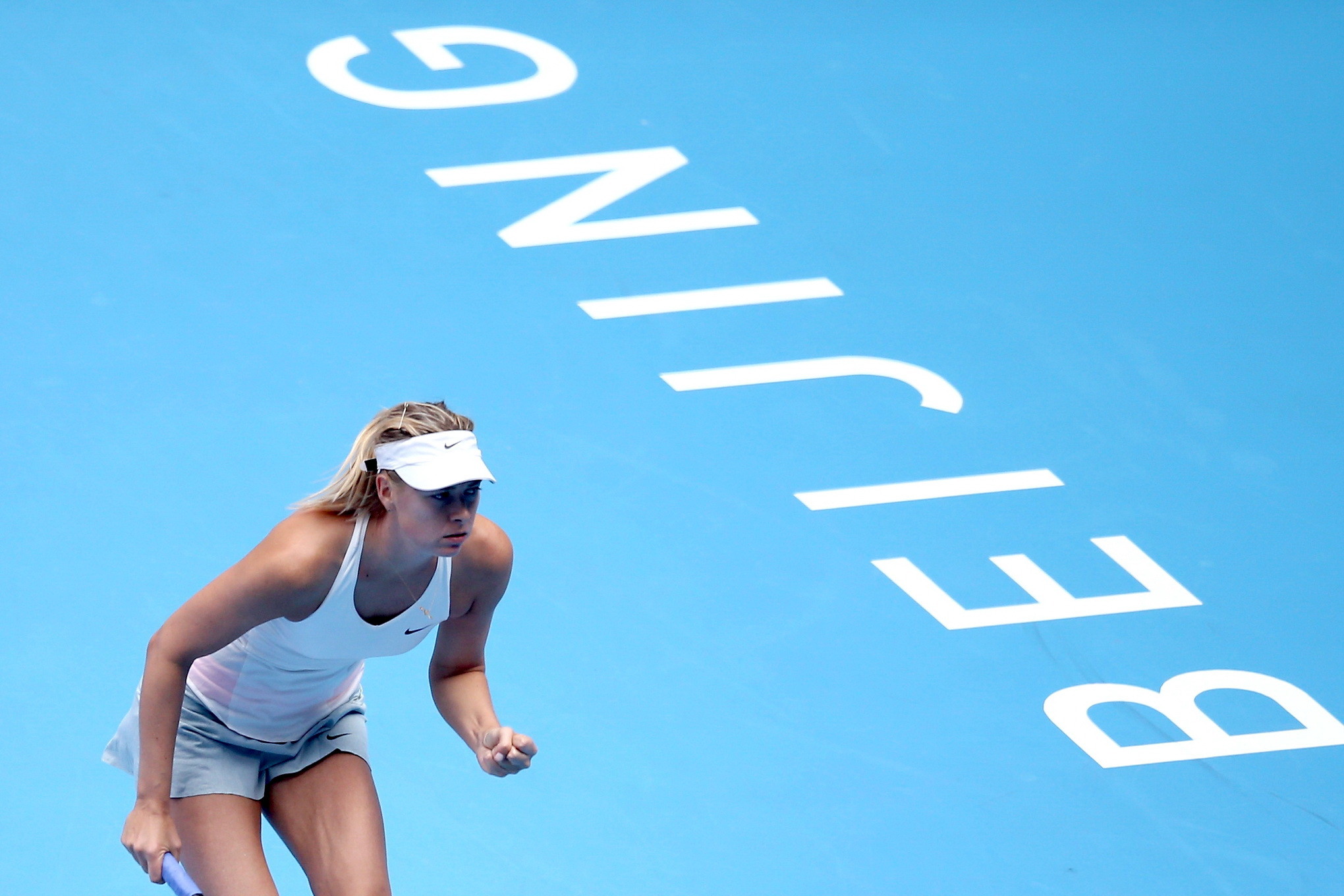 Maria Sharapova flashing her panties at the 2nd round of 2014 China Open in Beij #75184407